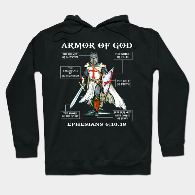 Armor Of God Armor Of God Hoodie TeePublic